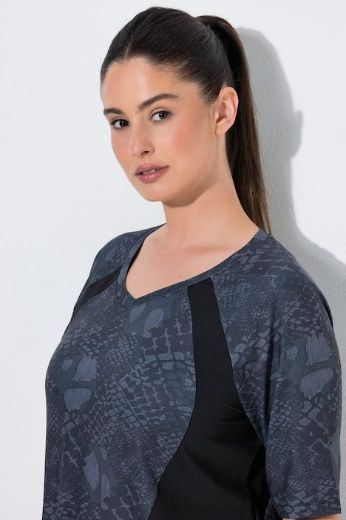 Moda za polnejše Majica kratkih rukava plus velikost, xxl, Ulla Popken in Johann Popken (JP1880)