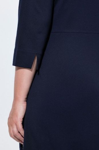 Moda za polnejše Haljina midi 3/4 rukava plus velikost, xxl, Ulla Popken in Johann Popken (JP1880)