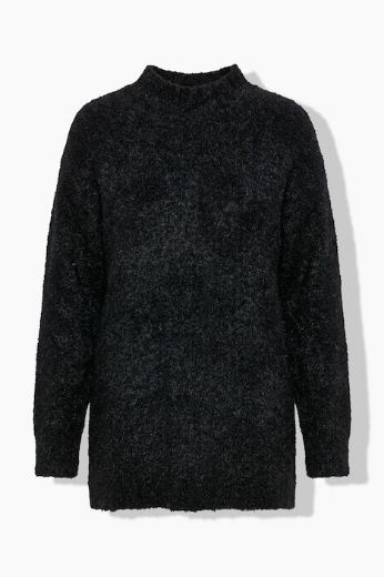 Moda za polnejše Pulover dugih rukava s povišenim ovratnikom plus velikost, xxl, Ulla Popken in Johann Popken (JP1880)