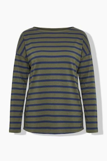 Moda za polnejše Majica dugih rukava plus velikost, xxl, Ulla Popken in Johann Popken (JP1880)