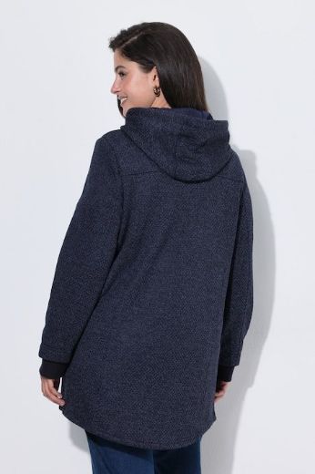 Moda za polnejše Jakna od flisa dugih rukava s kapuljačom plus velikost, xxl, Ulla Popken in Johann Popken (JP1880)
