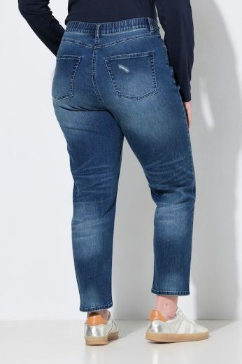 Moda za polnejše Traperice povišenog struka elastične plus velikost, xxl, Ulla Popken in Johann Popken (JP1880)