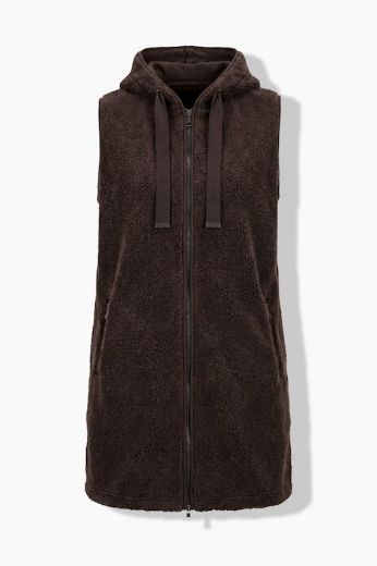Moda za polnejše Prsluk  dužeg  kroja s kapuljačom plus velikost, xxl, Ulla Popken in Johann Popken (JP1880)