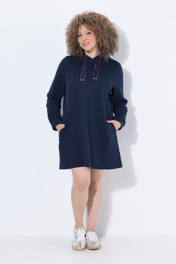 Moda za polnejše Haljina dugih rukava s kapuljačom plus velikost, xxl, Ulla Popken in Johann Popken (JP1880)
