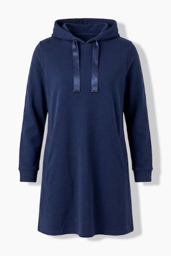 Moda za polnejše Haljina dugih rukava s kapuljačom plus velikost, xxl, Ulla Popken in Johann Popken (JP1880)