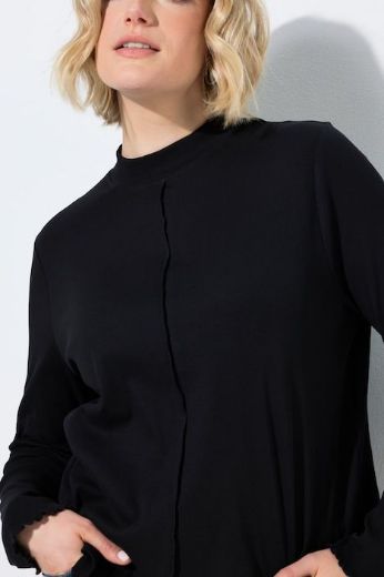Moda za polnejše Majica dugih rukava s povišenim ovratnikom plus velikost, xxl, Ulla Popken in Johann Popken (JP1880)