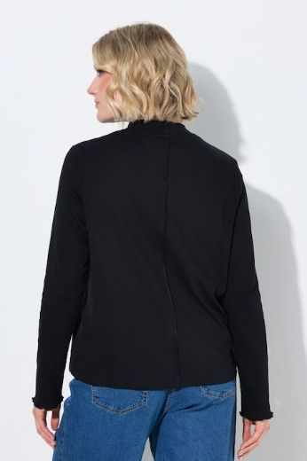 Moda za polnejše Majica dugih rukava s povišenim ovratnikom plus velikost, xxl, Ulla Popken in Johann Popken (JP1880)