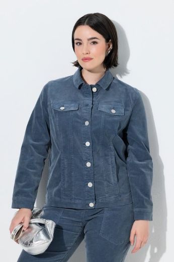 Moda za polnejše Jakna lagana od samta plus velikost, xxl, Ulla Popken in Johann Popken (JP1880)