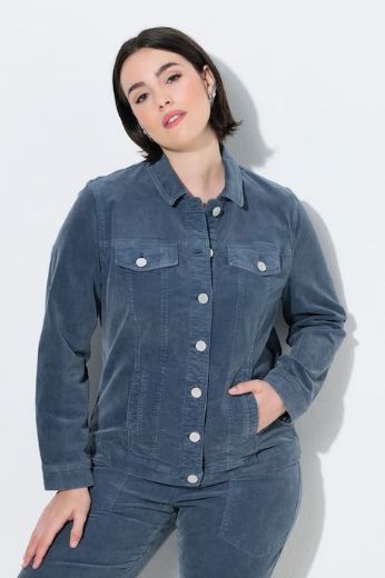 Moda za polnejše Jakna lagana od samta plus velikost, xxl, Ulla Popken in Johann Popken (JP1880)