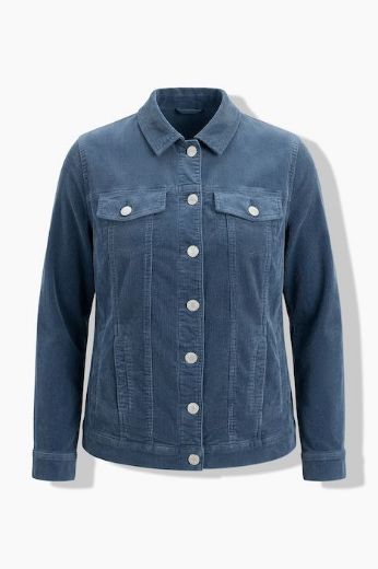 Moda za polnejše Jakna lagana od samta plus velikost, xxl, Ulla Popken in Johann Popken (JP1880)