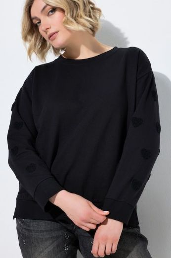 Moda za polnejše Majica dugih rukava plus velikost, xxl, Ulla Popken in Johann Popken (JP1880)