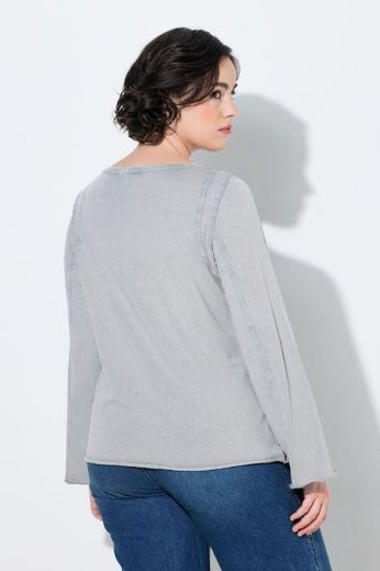 Moda za polnejše Majica dugih rukava plus velikost, xxl, Ulla Popken in Johann Popken (JP1880)