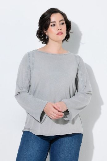 Moda za polnejše Majica dugih rukava plus velikost, xxl, Ulla Popken in Johann Popken (JP1880)