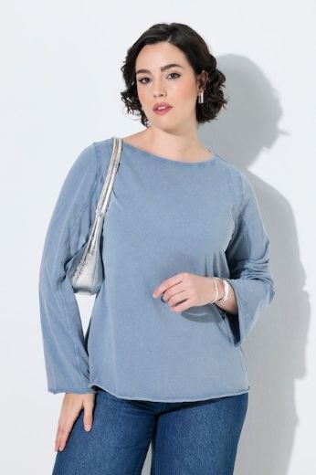 Moda za polnejše Majica dugih rukava plus velikost, xxl, Ulla Popken in Johann Popken (JP1880)