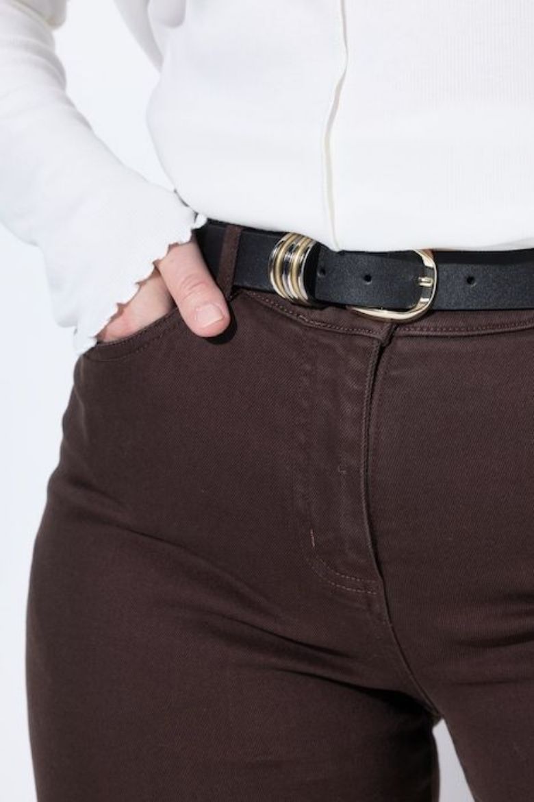 Moda za polnejše  Remen s okruglom kopčom plus velikost, xxl, Ulla Popken in Johann Popken (JP1880)