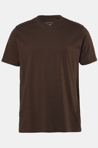 Moda za polnejše Majica Basic V ovratnik plus velikost, xxl, Ulla Popken in Johann Popken (JP1880)