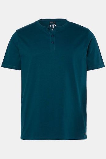Moda za polnejše Majica kratkih rukava s gumbićima plus velikost, xxl, Ulla Popken in Johann Popken (JP1880)