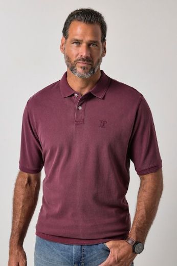 Moda za polnejše Majica polo kratkih rukava plus velikost, xxl, Ulla Popken in Johann Popken (JP1880)