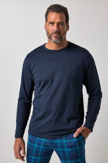 Moda za polnejše Pidžama dugih rukava i dugih nogavica plus velikost, xxl, Ulla Popken in Johann Popken (JP1880)