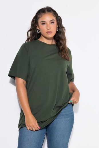 Moda za polnejše Majica dugi model kratkih rukava plus velikost, xxl, Ulla Popken in Johann Popken (JP1880)