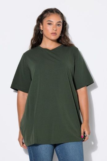Moda za polnejše Majica dugi model kratkih rukava plus velikost, xxl, Ulla Popken in Johann Popken (JP1880)