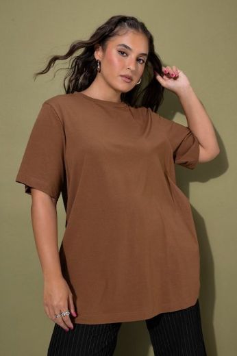 Moda za polnejše Majica dugi model kratkih rukava plus velikost, xxl, Ulla Popken in Johann Popken (JP1880)