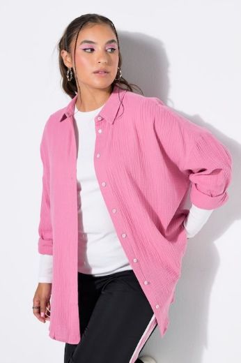 Moda za polnejše Bluza na kopčanje plus velikost, xxl, Ulla Popken in Johann Popken (JP1880)