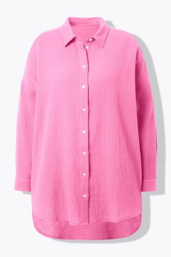 Moda za polnejše Bluza na kopčanje plus velikost, xxl, Ulla Popken in Johann Popken (JP1880)