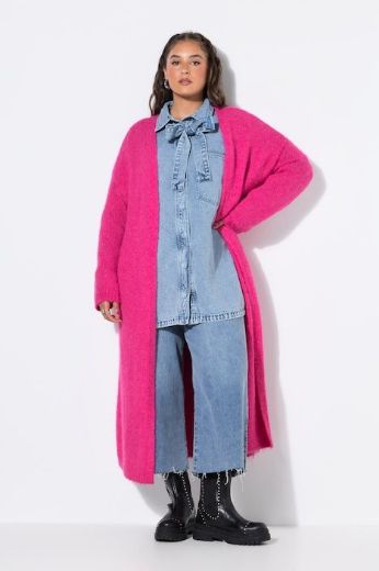 Moda za polnejše Kardigan dugog kroja plus velikost, xxl, Ulla Popken in Johann Popken (JP1880)