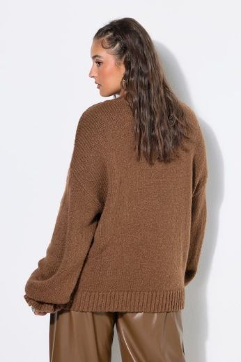Moda za polnejše Pulover pleteni plus velikost, xxl, Ulla Popken in Johann Popken (JP1880)