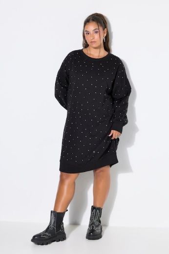 Moda za polnejše Haljina dugih rukava šireg kroja plus velikost, xxl, Ulla Popken in Johann Popken (JP1880)