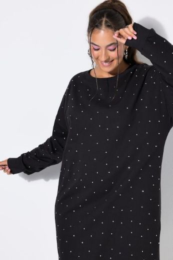 Moda za polnejše Haljina dugih rukava šireg kroja plus velikost, xxl, Ulla Popken in Johann Popken (JP1880)