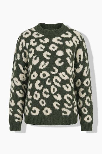 Moda za polnejše Pulover dugih rukava šireg kroja plus velikost, xxl, Ulla Popken in Johann Popken (JP1880)