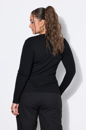 Moda za polnejše Majica dugih rukava plus velikost, xxl, Ulla Popken in Johann Popken (JP1880)