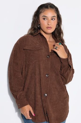 Moda za polnejše Košulja dugih rukava šireg kroja plus velikost, xxl, Ulla Popken in Johann Popken (JP1880)