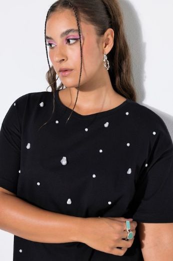 Moda za polnejše Majica kratkih rukava šireg kroja plus velikost, xxl, Ulla Popken in Johann Popken (JP1880)