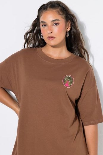 Moda za polnejše Majica kratkih rukava šireg kroja plus velikost, xxl, Ulla Popken in Johann Popken (JP1880)