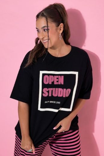 Moda za polnejše Majica kratkih rukava šireg kroja plus velikost, xxl, Ulla Popken in Johann Popken (JP1880)
