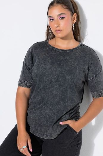 Moda za polnejše Majica kratkih rukava šireg kroja plus velikost, xxl, Ulla Popken in Johann Popken (JP1880)