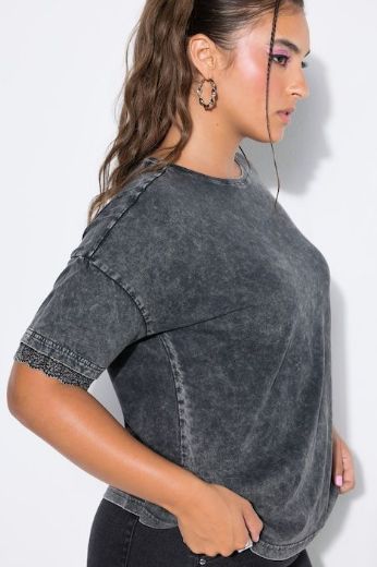 Moda za polnejše Majica kratkih rukava šireg kroja plus velikost, xxl, Ulla Popken in Johann Popken (JP1880)