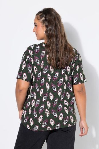 Moda za polnejše Majica kratkih rukava šireg kroja plus velikost, xxl, Ulla Popken in Johann Popken (JP1880)