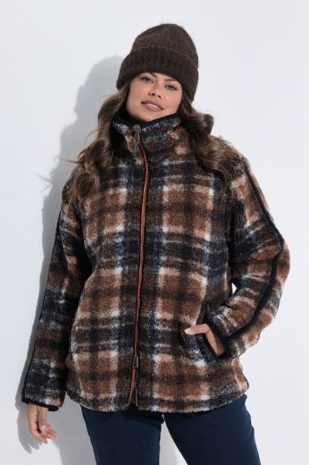Moda za polnejše Jakna teddy od flisa plus velikost, xxl, Ulla Popken in Johann Popken (JP1880)