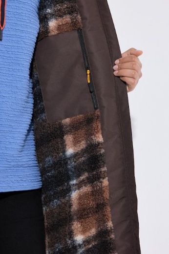 Moda za polnejše Kaput dužeg kroja s kapuljačom plus velikost, xxl, Ulla Popken in Johann Popken (JP1880)