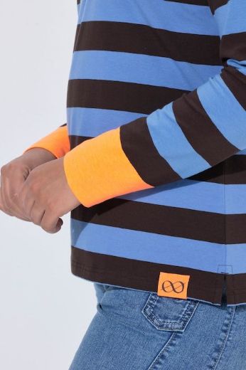 Moda za polnejše Majica Polo dugih rukava plus velikost, xxl, Ulla Popken in Johann Popken (JP1880)