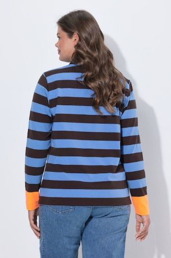 Moda za polnejše Majica Polo dugih rukava plus velikost, xxl, Ulla Popken in Johann Popken (JP1880)