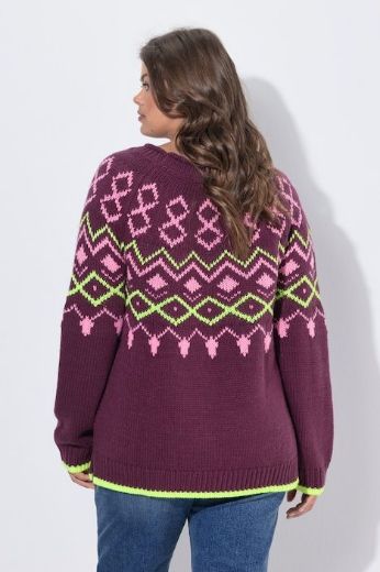Moda za polnejše Pulover dugih rukava plus velikost, xxl, Ulla Popken in Johann Popken (JP1880)