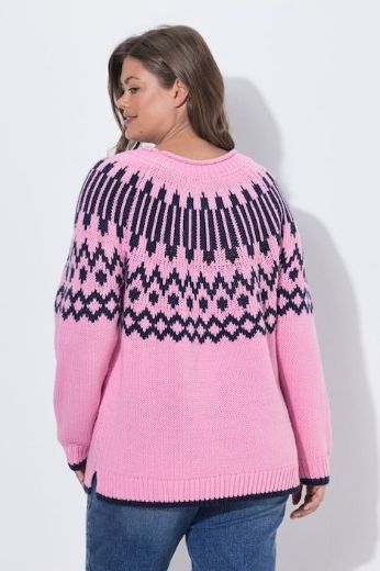 Moda za polnejše Pulover dugih rukava plus velikost, xxl, Ulla Popken in Johann Popken (JP1880)
