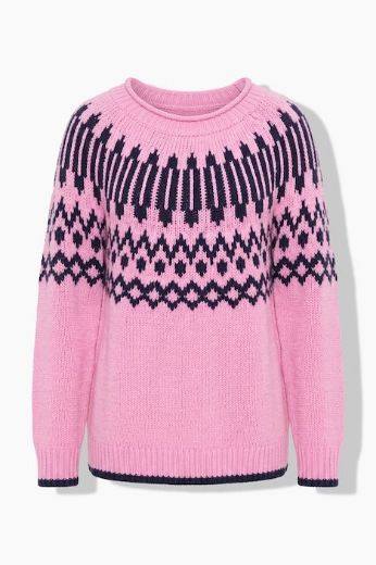 Moda za polnejše Pulover dugih rukava plus velikost, xxl, Ulla Popken in Johann Popken (JP1880)