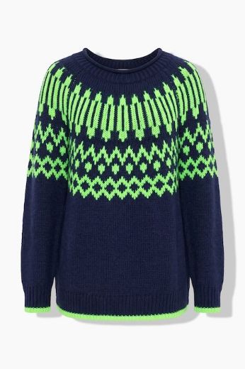 Moda za polnejše Pulover dugih rukava plus velikost, xxl, Ulla Popken in Johann Popken (JP1880)