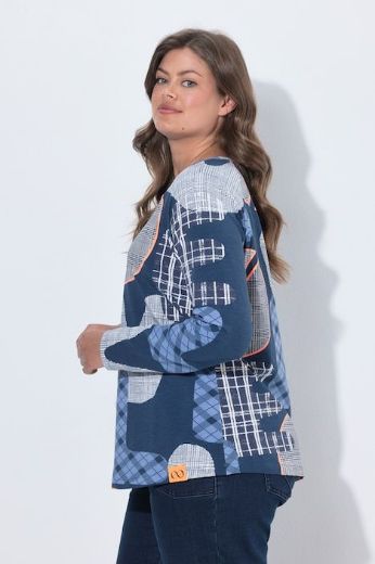 Moda za polnejše Majica dugih rukava plus velikost, xxl, Ulla Popken in Johann Popken (JP1880)